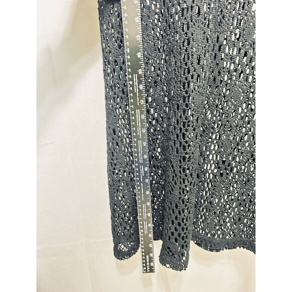 Perry MFG Womens M Crochet Black Swim Cover - Picture 3 of 8